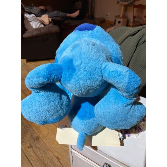 Nickelodeon 15" Big Hugs Blue Plush Stuffed Animal Toy Dog  PUppy Blues Clues - Picture 3 of 6